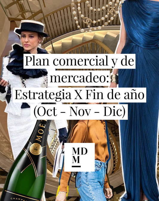 Plan comercial y de mercadeo: Estrategia X fin de año